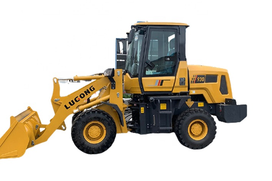 Single joystick small wheel loader