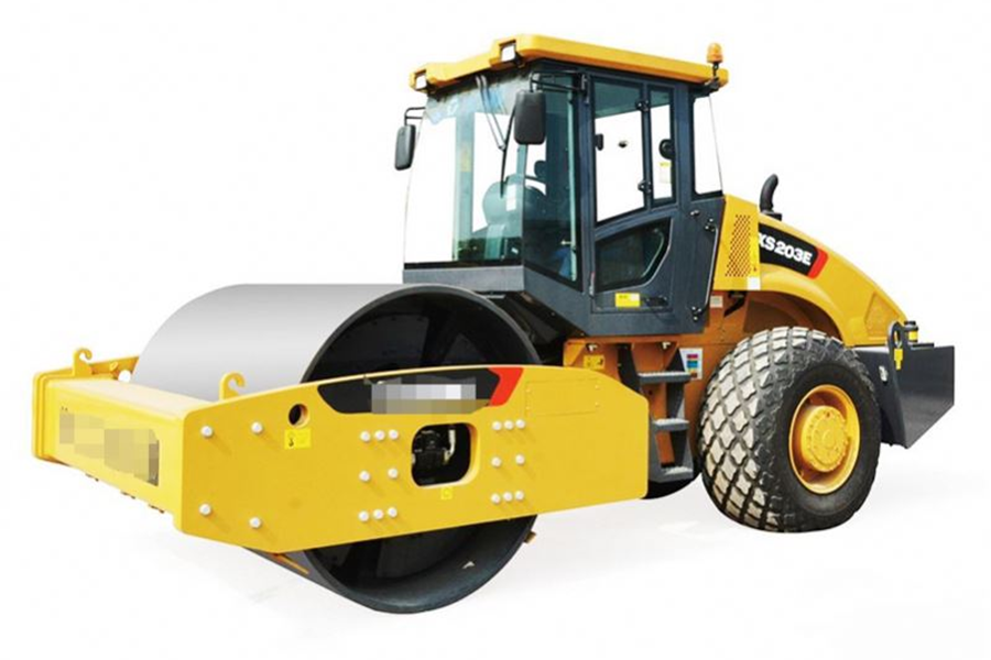 mechanical single drum construction road roller