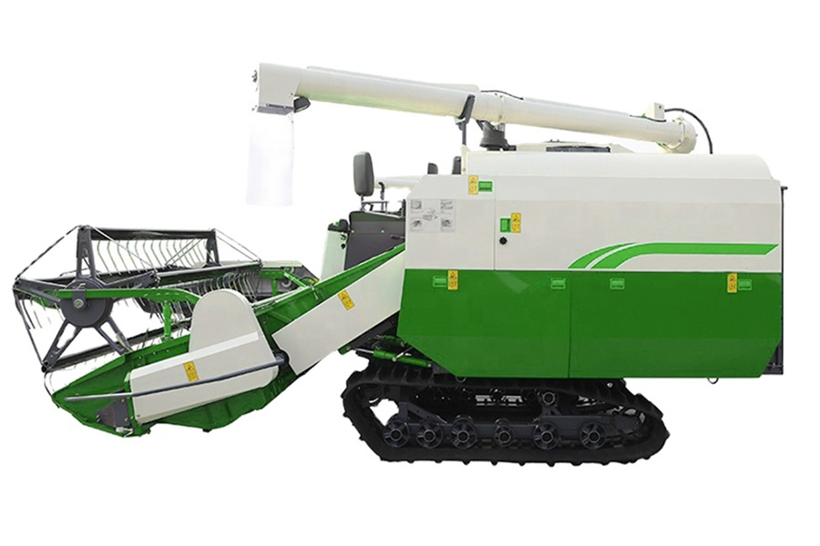 Self-propelled peanut combine harvester