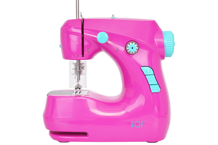 Double thread mini sewing machine