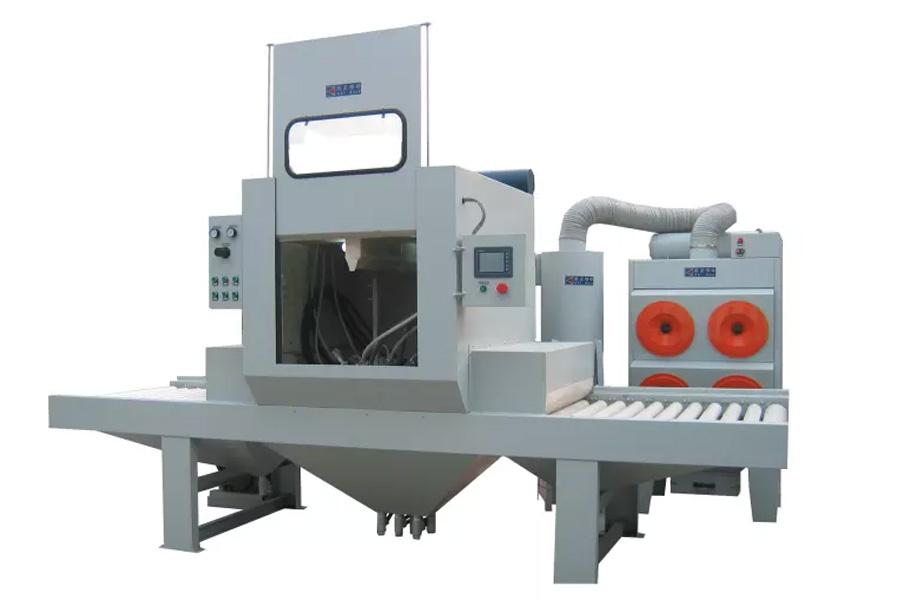 Automatic sandblasting machine