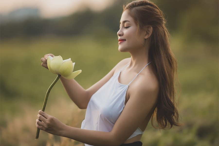 Basic camisole styled with a black skirt