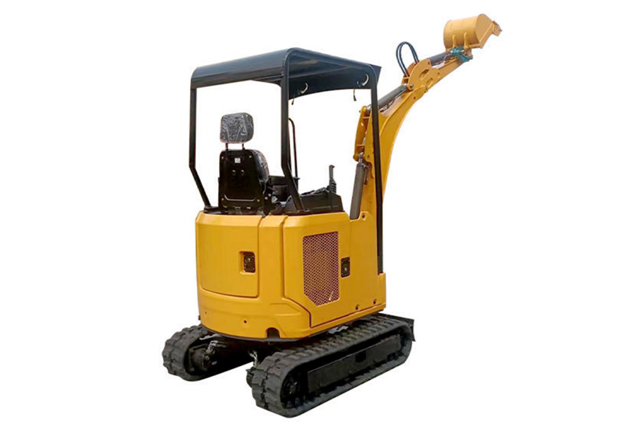 mini excavators have very low or even zero tail swing