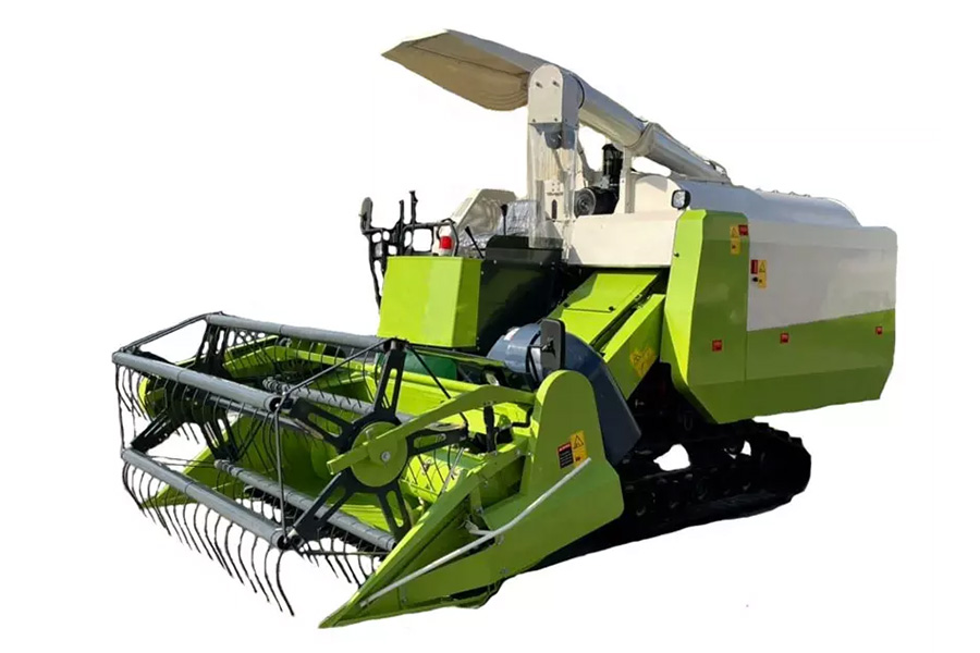 mini wheat:rice combined harvester