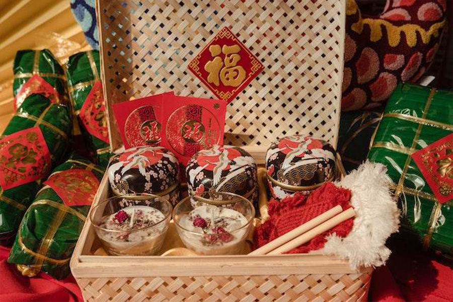 Close-up of a gift box