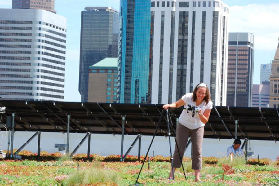 Rooftop agrivoltaics mean more efficient use of limited urban spaces